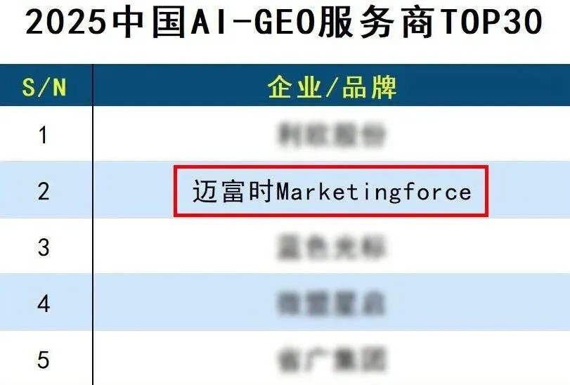 GEO服务商最新排名，2025年谁在领跑全球位置智能赛道？